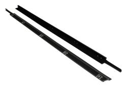 Crown Automotive Jeep Replacement - Crown Automotive 55176565K Door Glass Weatherstrip for 97-06 Jeep Wrangler TJ - Image 1