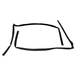Crown Automotive Jeep Replacement - Crown Automotive 55136024K Door Glass Seal Set for 99-04 Jeep Grand Cherokee WJ - Image 1