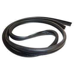 Crown Automotive Jeep Replacement - Crown Automotive 55176148AC Door Weatherstrip for 97-01 Jeep Cherokee XJ - Image 1