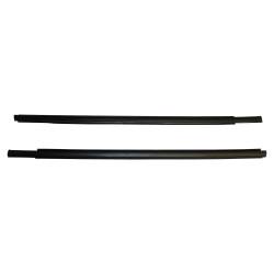 Crown Automotive Jeep Replacement - Crown Automotive 5074714K Door Glass Weatherstrip Set for 07-17 Jeep Compass - Image 1