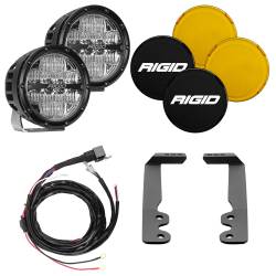 Rigid Industries - Rigid Industries 46806 6" 360-Series A-Pillar Lighting Kit for 22+ Toyota Tundra - Image 1