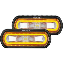 Rigid Industries - Rigid Industries 53123 SR-L Off-Road Spreader Pod Surface Mount Amber Halo - Image 1