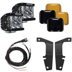 Rigid Industries - Rigid Industries 46703 A-Pillar Light Kit w/D-SS Flood for 10-20 Toyota 4Runner - Image 1