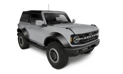 Bushwacker - Bushwacker 20966-02 Extend-A-Fender Style Fender Flares 4Pc - Image 1