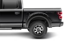 Bushwacker - Bushwacker 20945-32 Pocket Style Fender Flares Agate Black Met Finish 4Pc - Image 3