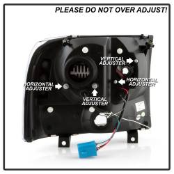 Spyder Auto - Spyder Auto 5088062 High-Power LED Module Low Beam Equipped Headlights Black - Image 5