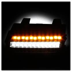 Spyder Auto - Spyder Auto 5086785 Full LED Front Bumper Lights Sequential Signal Black - Image 6