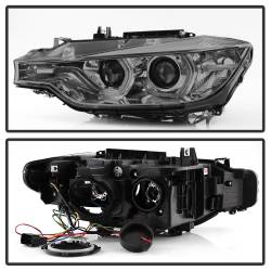 Spyder Auto - Spyder Auto 5084361 Projector Headlights LED DRL Smoke - Image 3
