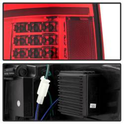 Spyder Auto - Spyder Auto 9042201 Light Bar LED Taillights Red Clear for 09-14 Ford F150 - Image 4