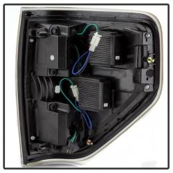 Spyder Auto - Spyder Auto 9042188 Light Bar LED Taillights Black for 09-14 Ford F150 - Image 2