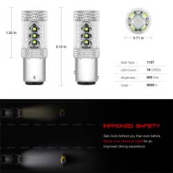 Spyder Auto - Spyder Auto 9044717 XTune CREE Chip Machine-Soldered Bulb - Image 4