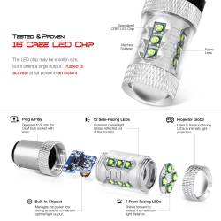 Spyder Auto - Spyder Auto 9044717 XTune CREE Chip Machine-Soldered Bulb - Image 3