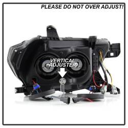 Spyder Auto - Spyder Auto 5087553 Projector Headlights Sequential LED Turn Signal Black Smoke - Image 5