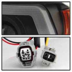 Spyder Auto - Spyder Auto 5087553 Projector Headlights Sequential LED Turn Signal Black Smoke - Image 4