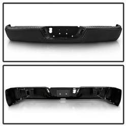 Spyder Auto - Spyder Auto 9046957 Black Steel Rear Bumper for 09-18 RAM 1500/2500/3500 - Image 2