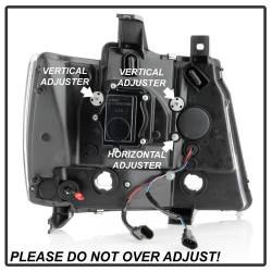 Spyder Auto - Spyder Auto 5087515 LED Projector Headlights for 07-14 Chevy Suburban/Tahoe - Image 5