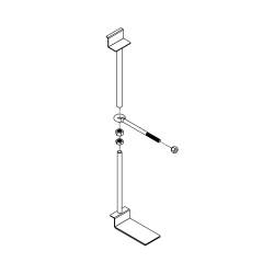 TITAN Fuel Tanks - TITAN Fuel Tanks 9901330 Spare Tire Buddy In Bed Tire Mount - Image 2