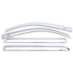 Auto Ventshade AVS - Auto VentShade 684261 Chrome Ventvisor Deflector 4PC for 11-16 Hyundai Sonata - Image 2