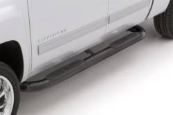 Lund - LUND 23488964 4" Oval Bent Nerf Bars Steel Black - Image 1