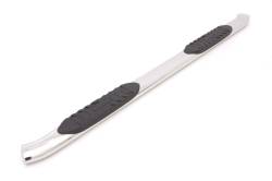 Lund - LUND 23751073 5" Curved Oval Nerf Bars Stainless Steel Polished - Image 1