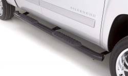 Lund - LUND 23810600 5" Oval Curved Nerf Bars Steel Black - Image 2