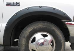 Lund - LUND RX311TB Rivet Style 2Pc Rear Textured Fender Flare Set 99-07 Ford F250/F350 - Image 2
