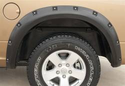 Lund - LUND RX204TB 2Pc Rear Rivet Textured Fender Flare Set for 09-23 RAM 1500/Classic - Image 3