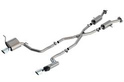 Borla - Borla 140835 S-Type Cat-Back Exhaust Truck One Split Rear Exit for 14-21 Grand C - Image 1