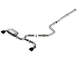 Borla - Borla 140832BC ATAK Cat-Back Exhaust Single Split Rear Exit for 19-22 Veloster N - Image 1