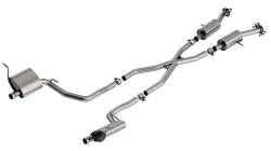 Borla - Borla 140836 S-Type Cat-Back Exhaust Truck One Split Rear Exit for 14-21 Grand C - Image 1