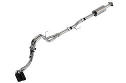 Borla - Borla 140871BC S-Type Cat-Back Exhaust Truck Side Exit 21-26 F150 2.7/3.5L V6 - Image 1