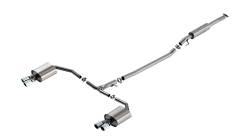 Borla - Borla 140891 S-Type Cat-Back Exhaust Dual Split RR Exit for 21-24 Kia K5 GT 2.5L - Image 1