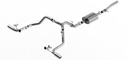 Borla - Borla Exhaust 140842 S-Type Cat-Back System for 19-20 Silverado 5.3 Std Cab - Image 1