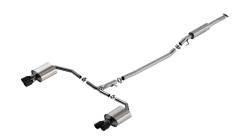 Borla - Borla 140891BC S-Type Cat-Back Exhaust Dual Split Rear Exit for 21-24 K5 GT 2.5 - Image 1