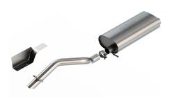 Borla - Borla 140846 Touring Cat-Back Exhaust Truck One Right RR Exit for 18-26 Wrangler - Image 1