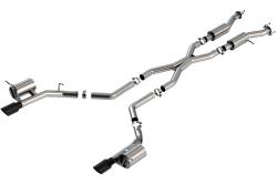 Borla - Borla 140885BC S-Type Cat-Back Exhaust One Split Rear Exit for 21-26 Durango 6.2 - Image 1