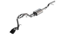 Borla - Borla 140854BC Touring Cat-Back Exhaust Dual Right RR Exit for 21-26 Tahoe/Yukon - Image 1