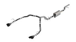 Borla - Borla 140857BC S-Type Cat-Back Exhaust Truck Dual Split RR Exit for 21-26 Tahoe - Image 3