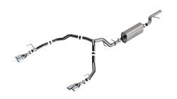 Borla - Borla 140856 Touring Cat-Back Exhaust Dual Split RR Exit for 21-26 Tahoe Premier - Image 3