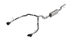 Borla - Borla 140856BC Touring Cat-Back Exhaust Truck Dual Split RR Exit for 21-26 Tahoe - Image 3