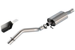 Borla - Borla 140861 S-Type Cat-Back Exhaust Single Left RR Exit for 18-26 Wrangler 2.0 - Image 1