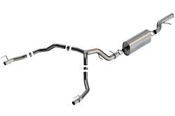 Borla - Borla 140889 Touring Cat-Back Exhaust One Split Rear Exit 21-26 Escalade 6.2L - Image 1