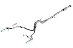Borla - Borla Exhaust 140864 ATAK Cat-Back System for 21-25 Ford F150 2.7/3.5 CC/5.5 - Image 1