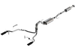 Borla - Borla 140862BC Touring Cat-Back Exhaust Single Split RR Exit for 21-26 Ford F150 - Image 1