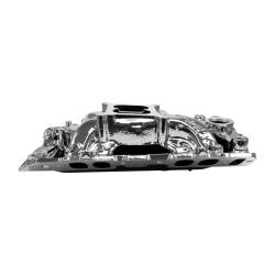 Edelbrock - Edelbrock 7561-CP RPM Air-Gap Intake Manifold Oval Port Chrome for Chevy BB - Image 4