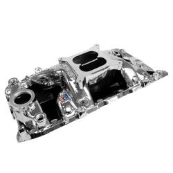 Edelbrock - Edelbrock 7561-CP RPM Air-Gap Intake Manifold Oval Port Chrome for Chevy BB - Image 5