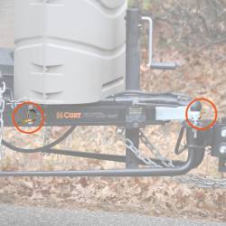 CURT - CURT 19289 Replacement Sway Control Clips - Image 2