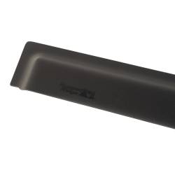 Rugged Ridge - Rugged Ridge 11349.16 Window Visors Matte Black 18-21 Jeep Wrangler JL 2DR - Image 1