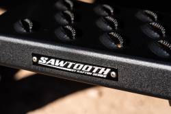 Raptor Series - Raptor 2102-0051BT 6.5" Sawtooth Running Board Blk for 09-23 RAM 1500 Quad/Ext - Image 3