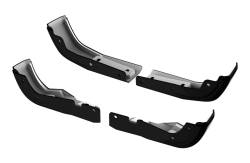 Gatorback Front/Rear Splashguard Finishing Caps Black Sierra 1500 FC001K